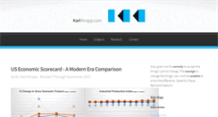Desktop Screenshot of karlknapp.com